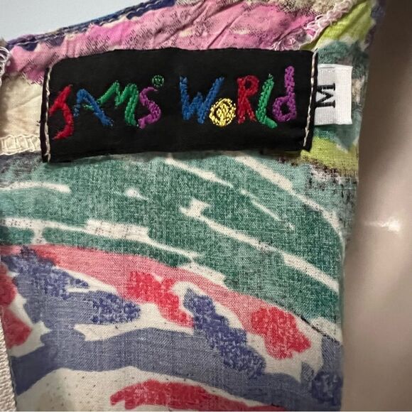 Jams World Multi-Color Midi Dress Size M - Picture 5 of 5